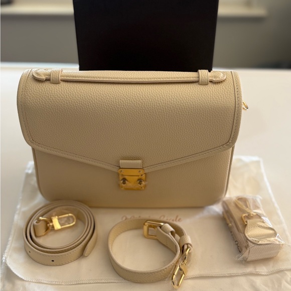 DUYP DRESS UP YOUR PURSE MELODIE CECILE BUTTERCREAM PARIS 15 HANDBAG NEW - Picture 4 of 13